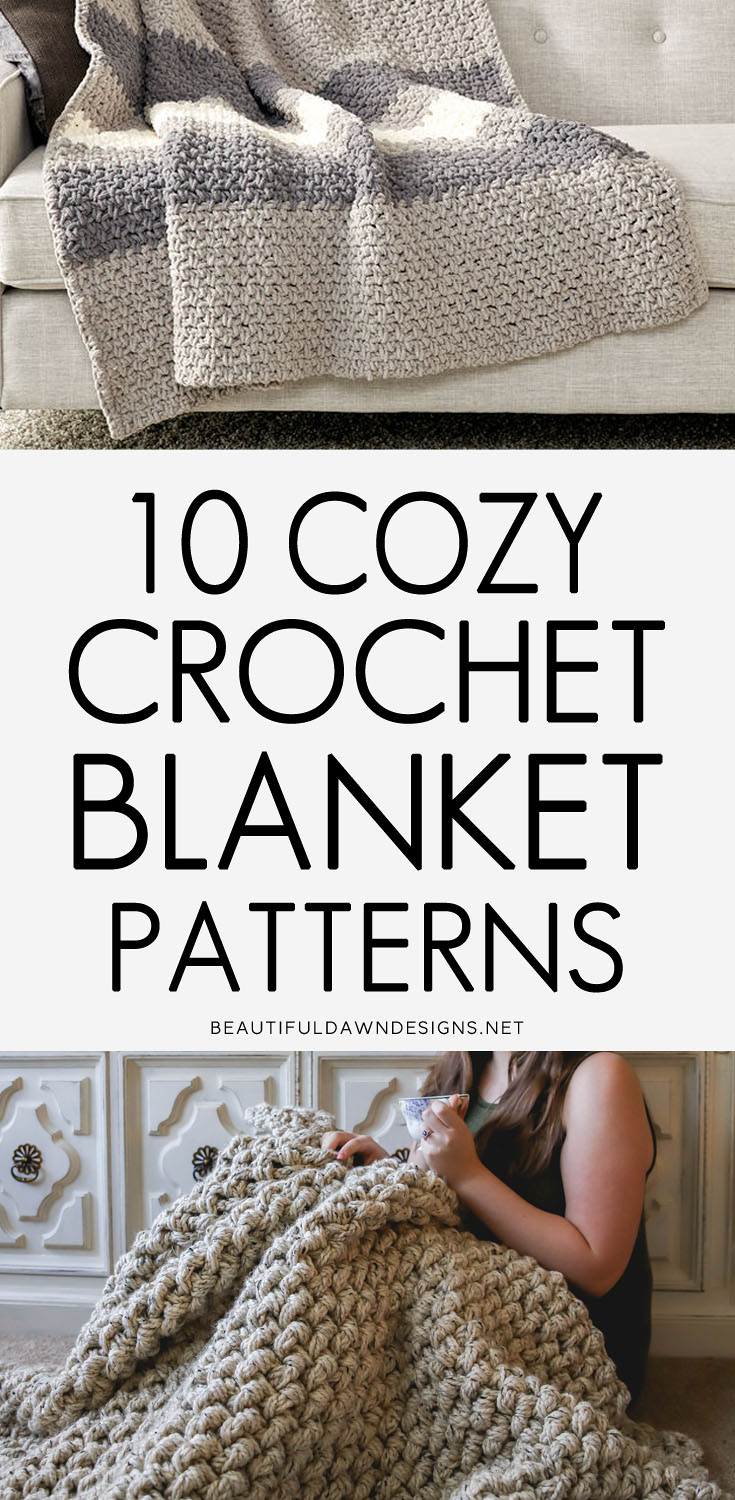 Cozy crochet blanket patterns
