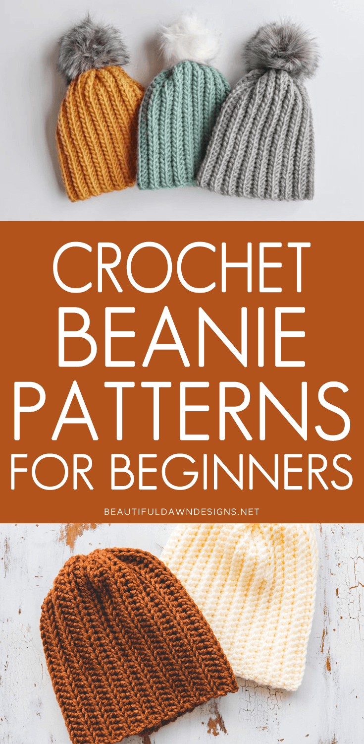 Crochet Beanie Patterns for Beginners Beautiful Dawn Designs