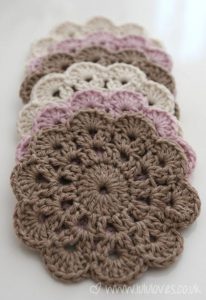 Free Crochet Coaster Patterns - Beautiful Dawn Designs