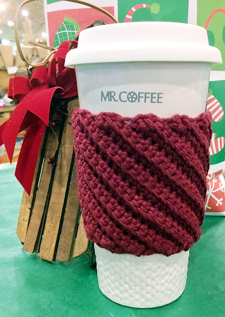 Crooked Coffee Cup Cozy