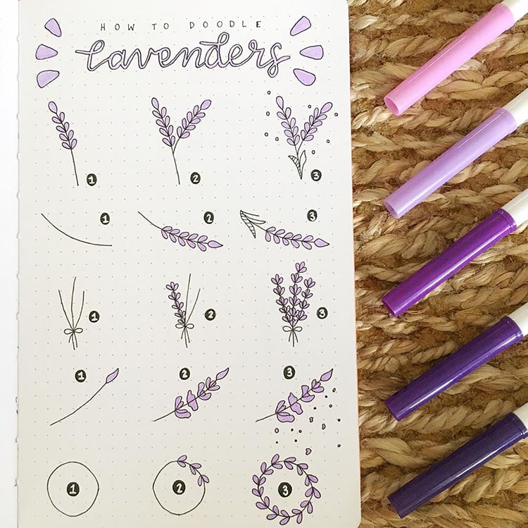 150 Easy Doodle Ideas And Tutorials For Your Bullet Journal