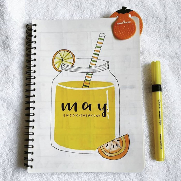 25 Bullet Journal Monthly Cover Ideas For May 2023 Beautiful Dawn Designs