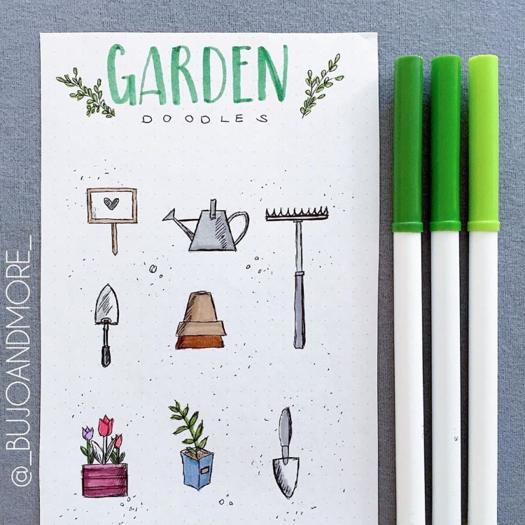 GARDEN DOODLES