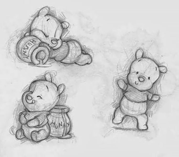 WINNIE THE POOH SKETCH