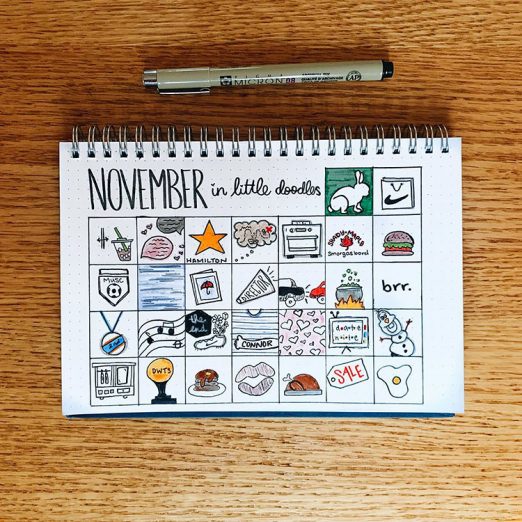 32 November Bullet Journal Ideas for Fall 2024 Beautiful Dawn Designs