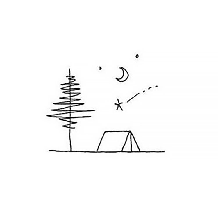 CAMPING SITE SKETCH