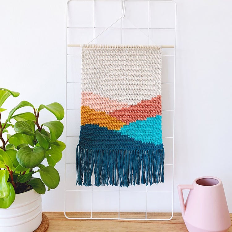 Crochet and Macrame Wall Hanging Patterns Beautiful Dawn Designs