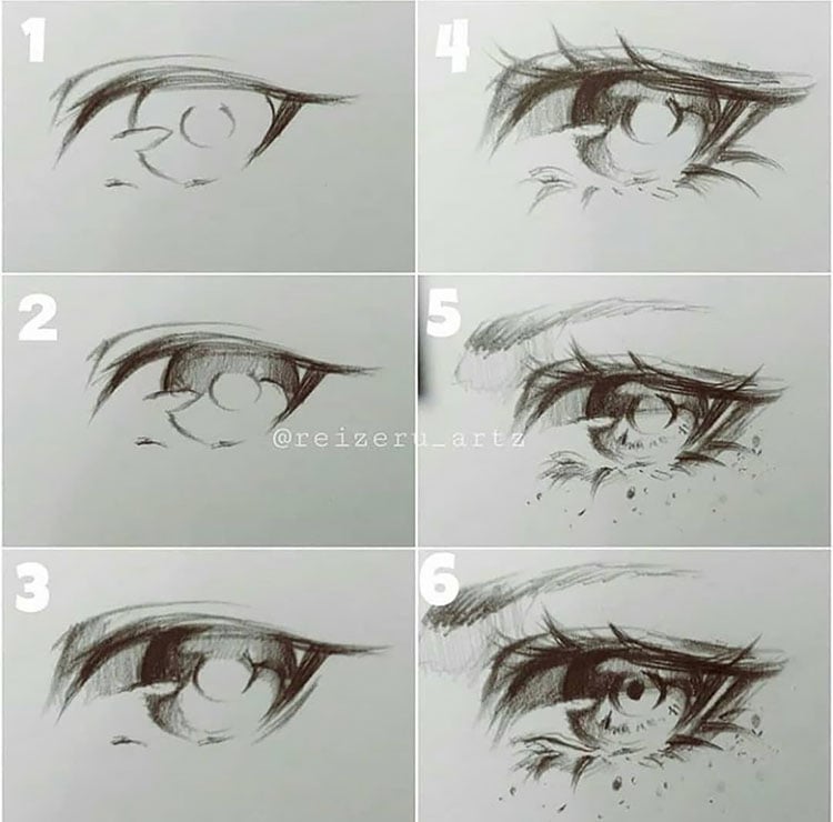 SKETCHING EYES TUTORIAL