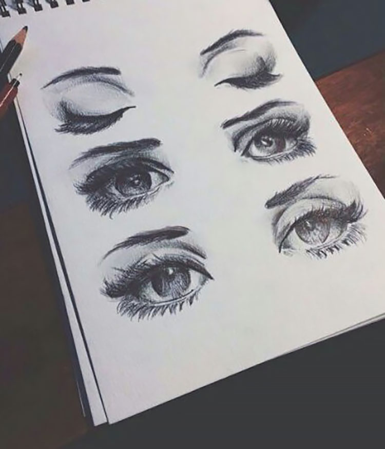 THREE SETS OF EYES