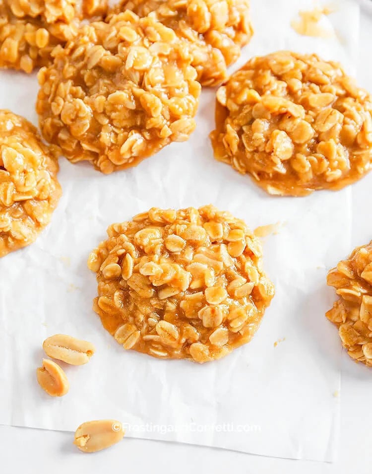 no bake peanut butter cookies