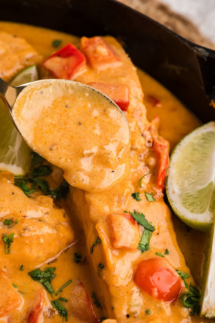coconut curry salmon