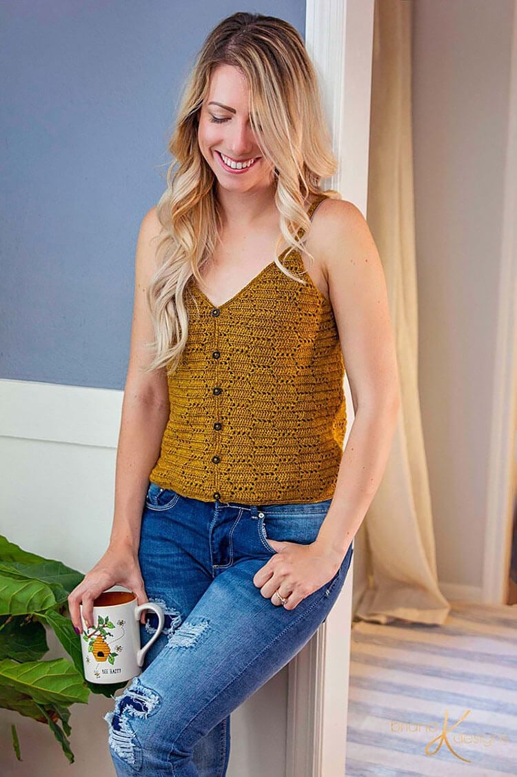 15 Easy Crochet Tank Top Patterns Beautiful Dawn Designs