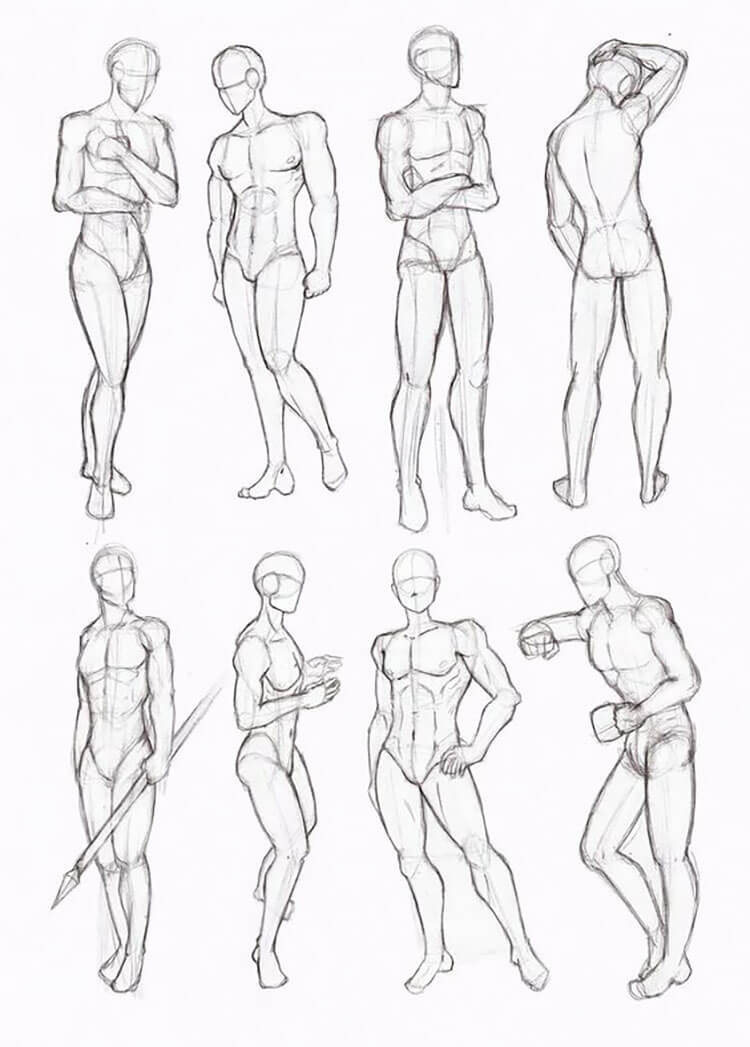 human pose reference