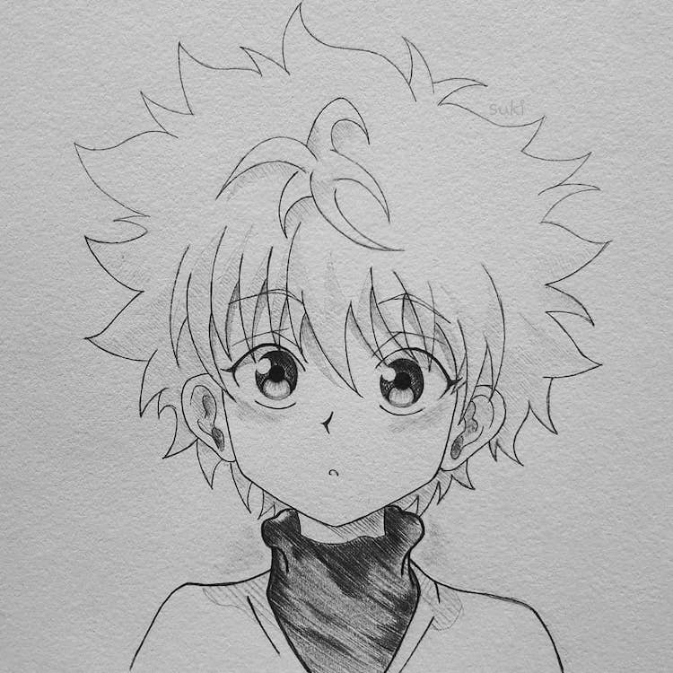 Ore Killua hunter x hunter drawing