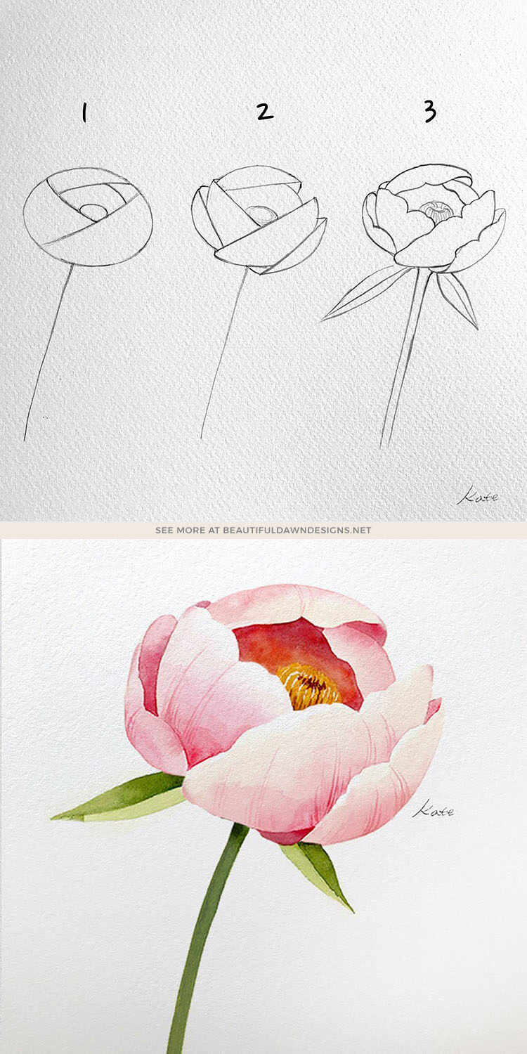 How To Draw Easy Flower Designs Step By Best Flower Site How To Draw Easy Flower Designs Step By Best Flower Site