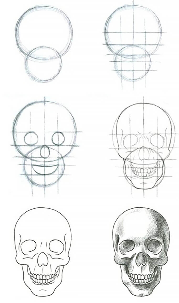 SKULL tegning