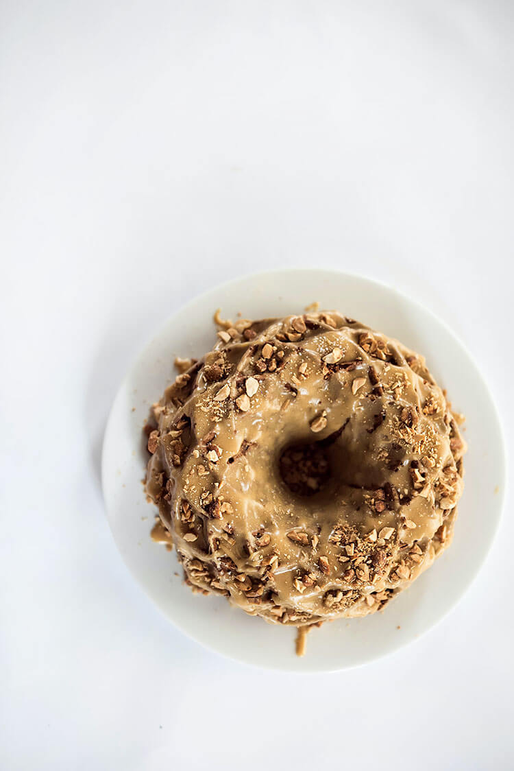 Pecan Upside Down Bundt Cake