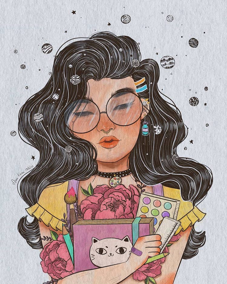 You'll Love These Aesthetic Drawings and Illustrations from Artist Mixx