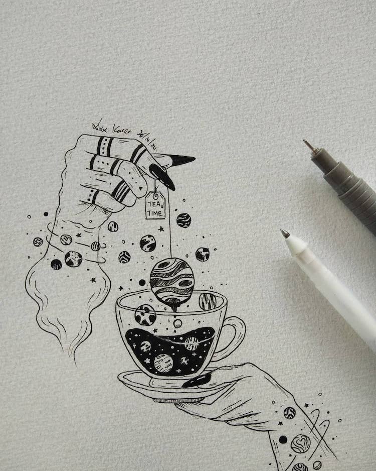 You'll Love These Aesthetic Drawings and Illustrations from Artist Mixx ...