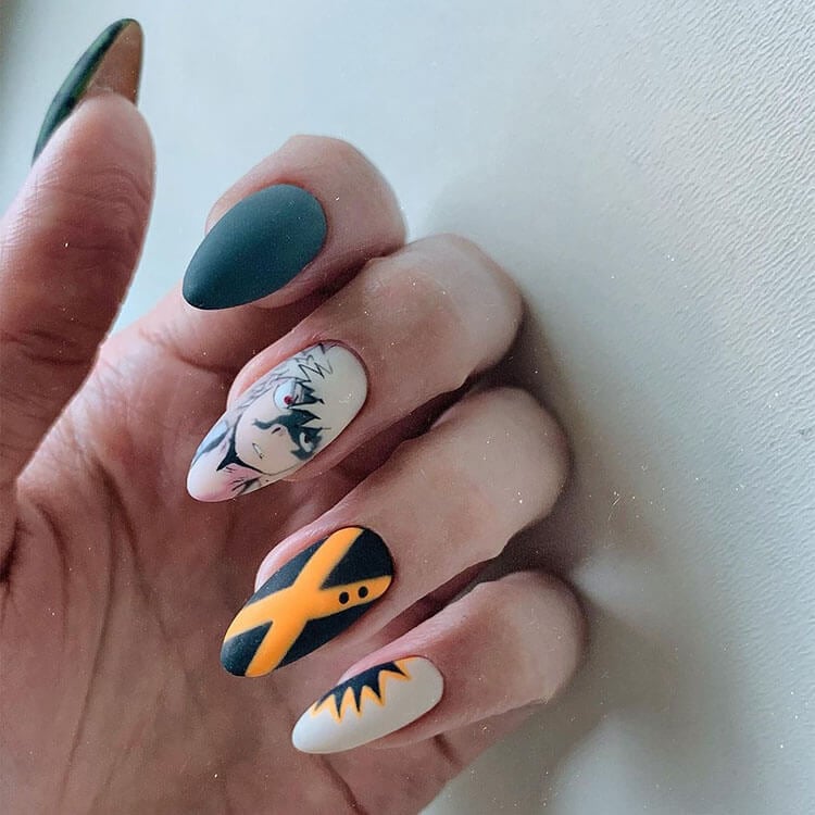 23 Anime Nail Designs To Show Your Love For Anime And Manga Beautiful Dawn Designs