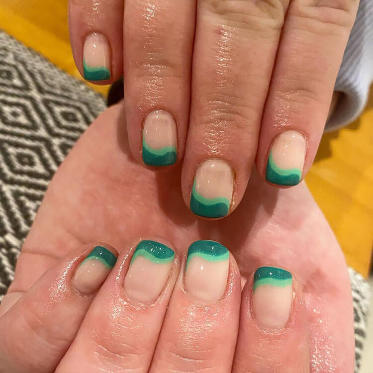 green french tip