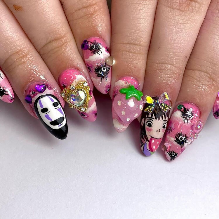 20 Kawaii Nail Designs That You Can't Resist - Beautiful Dawn Designs