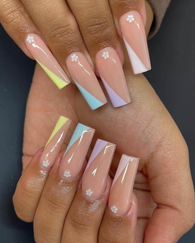 19 Stunning Tapered Square Nail Designs Beautiful Dawn Designs