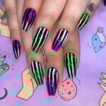 20 Beetlejuice Nail Design Ideas Beautiful Dawn Designs Beetlejuice Nails 16 150x150