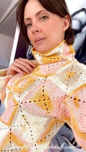 Crochet Granny Square Sweater Patterns - Beautiful Dawn Designs