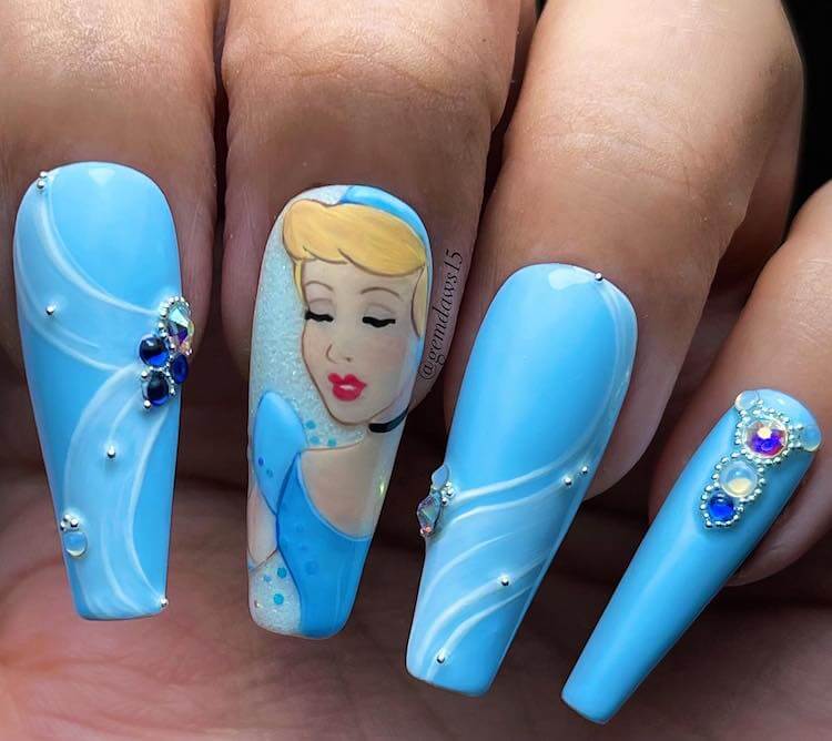 Cinderella Nails