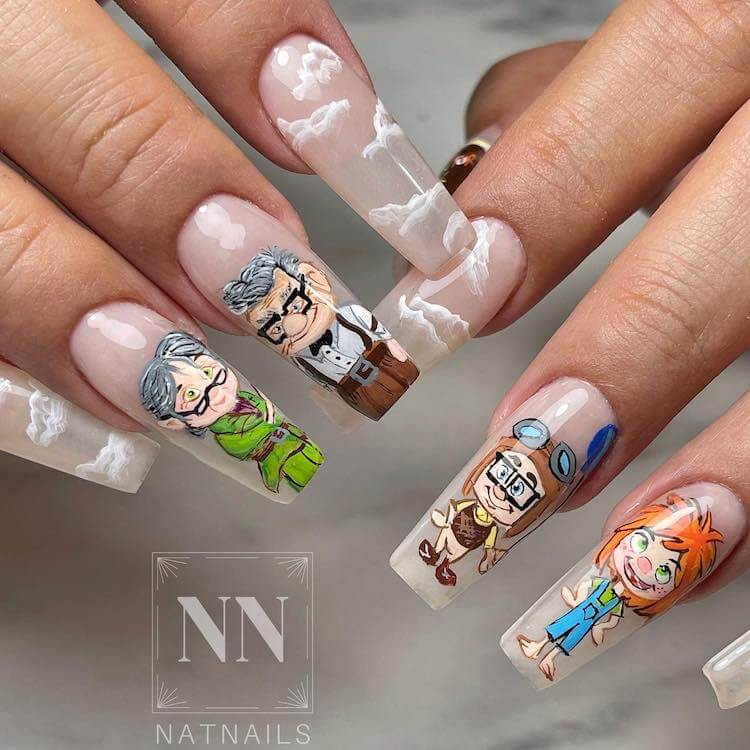 Disney's Up Nails