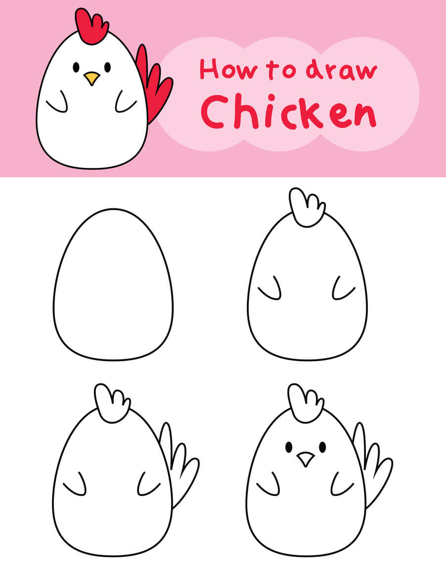 Easy Cute Things To Draw Step By Step