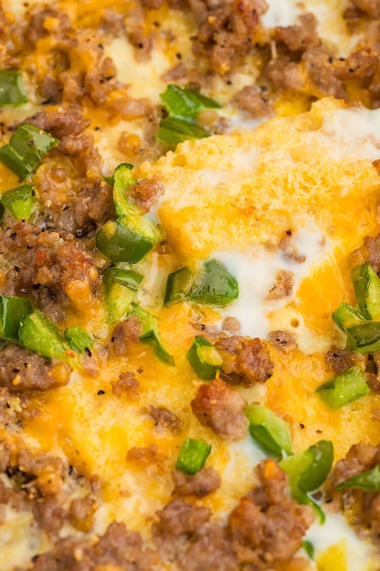 Cornbread Breakfast Casserole