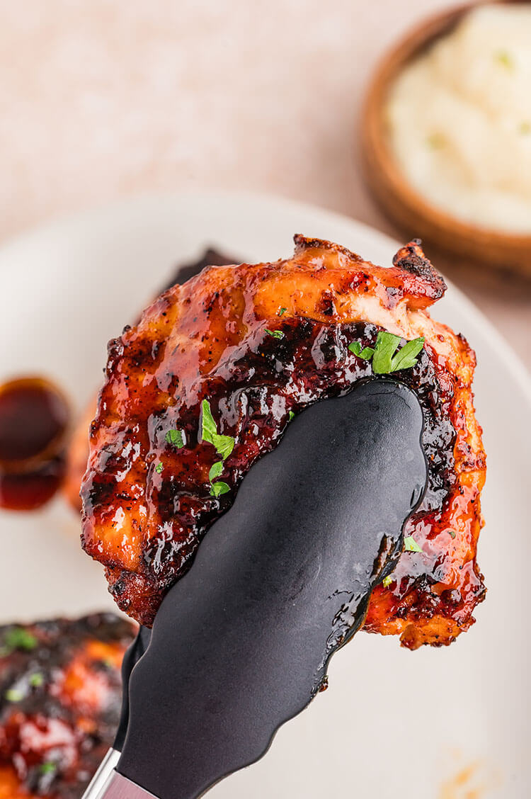 grilled chicken thighs