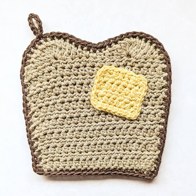 Buttered Toast Potholder Feature