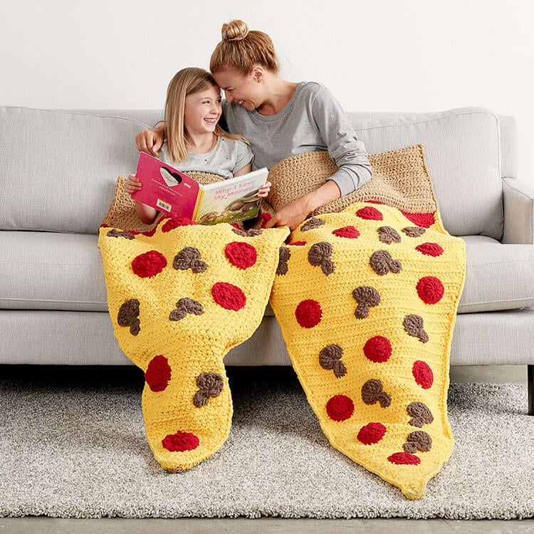 pizza blanket
