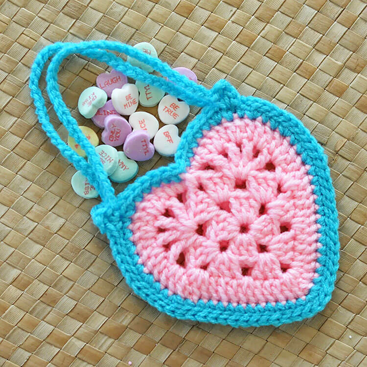 heart pouch