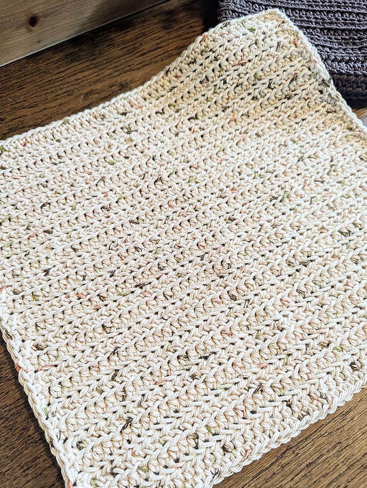 Fall Harvest Large Dishcloth