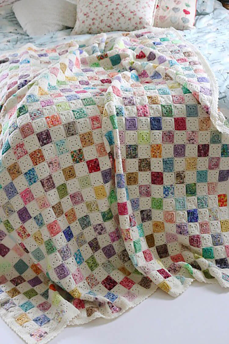 Battenberg Blanket