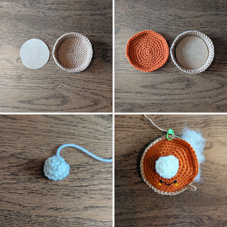 Pumpkin Pie Amigurumi Tutorial