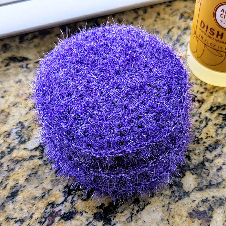 easy crochet scrubby