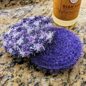 easy dish scrubby