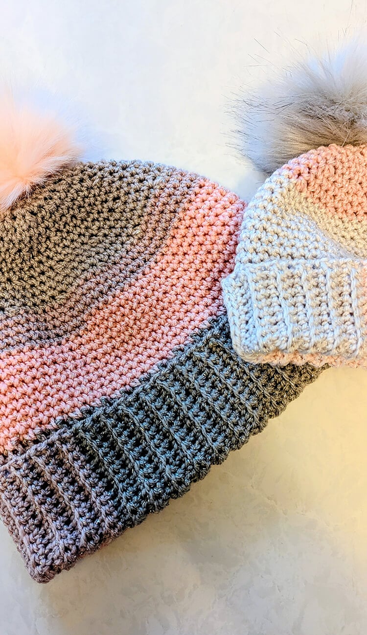 Adult and Baby Size Beanie