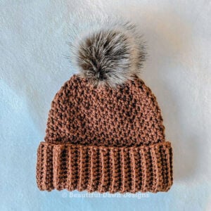 Chestnut Crochet Beanie