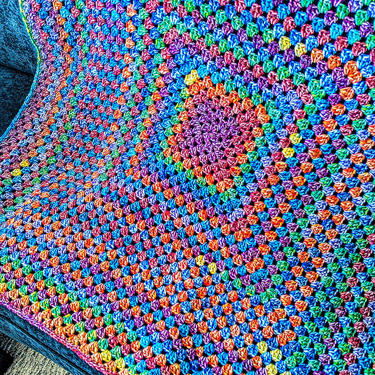 giant granny blanket
