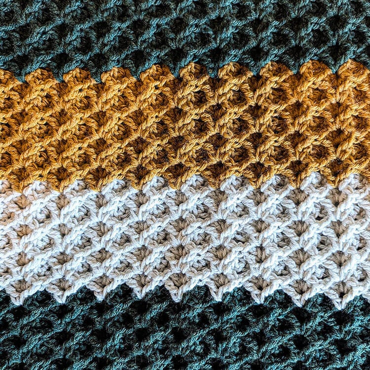 3D Diamond Blanket Feat